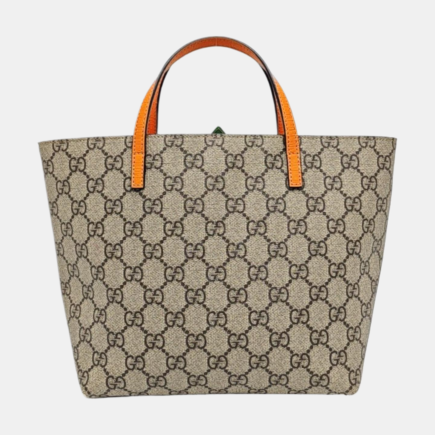 Children’s GG Bucket Monogram Coated Canvas Beige