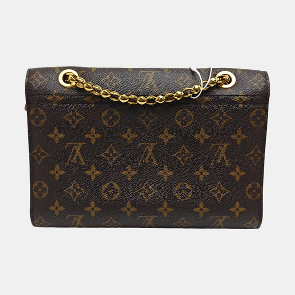 VICTOIRE Monogram Coated Canvas Brown