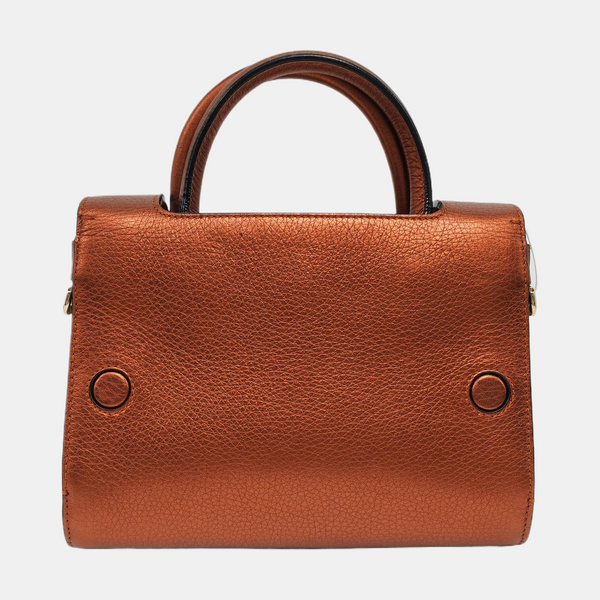 Authenticated pre-owned  Diorever Small Calfskin Brown - Tote Bag at Looply