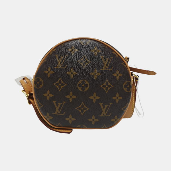 BOITE CHAPEAU PM Monogram Coated Canvas Brown