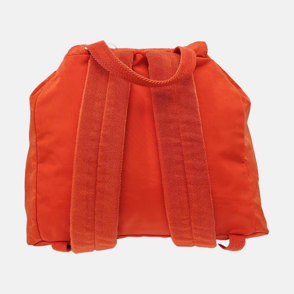 Monogram Nylon Backpack Red