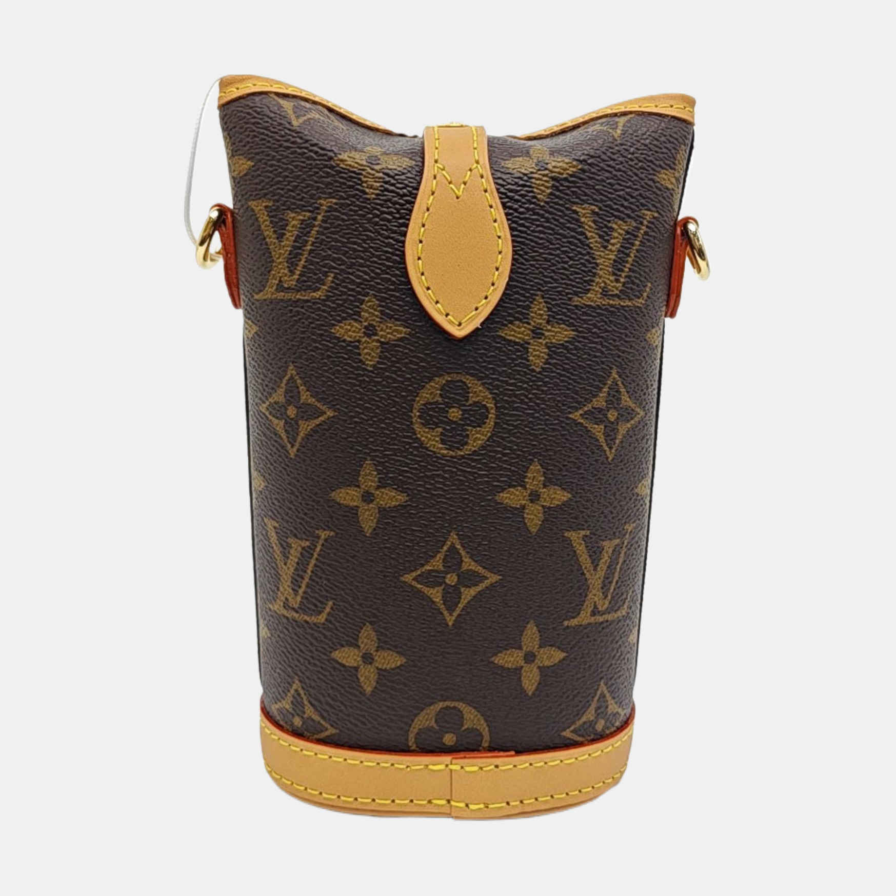 FOLD ME Monogram Coated Canvas Brown