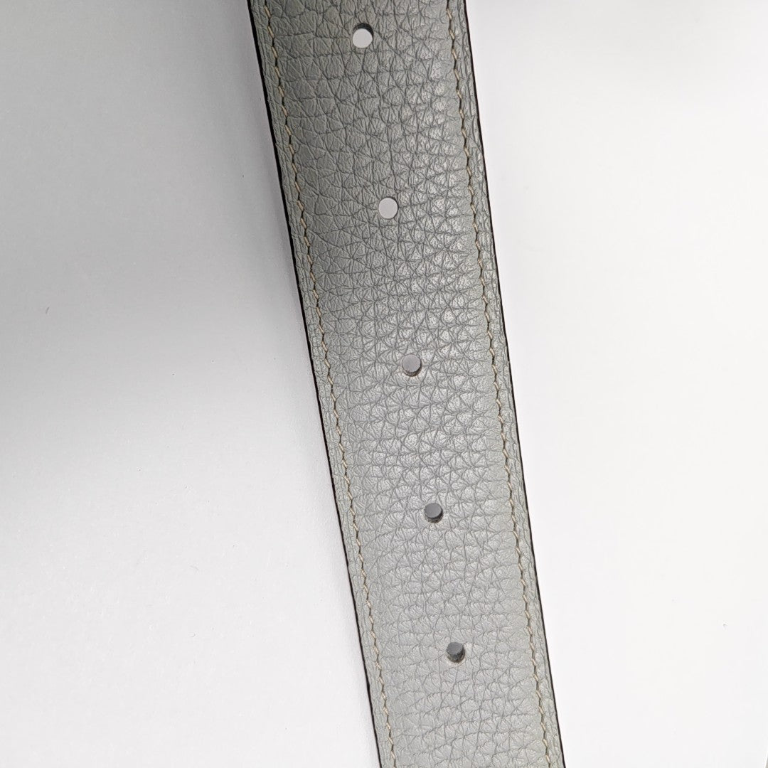 Leather Belt Blue