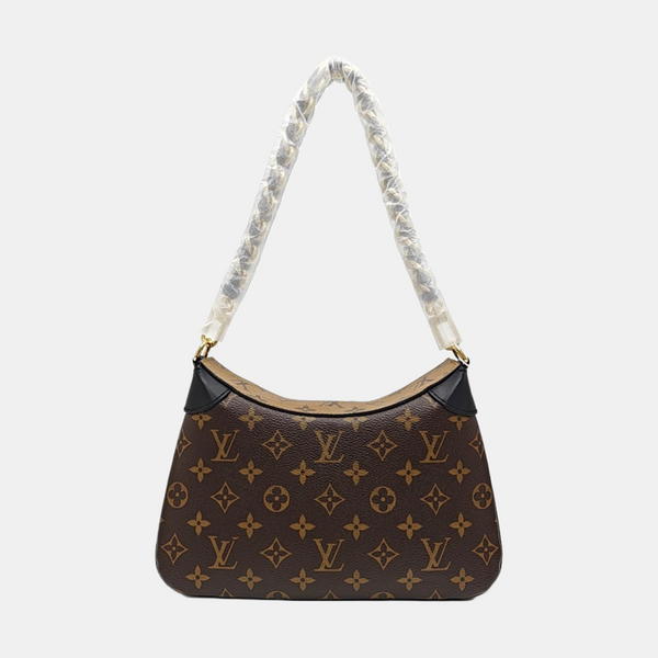 TWINNY Monogram Coated Canvas Brown