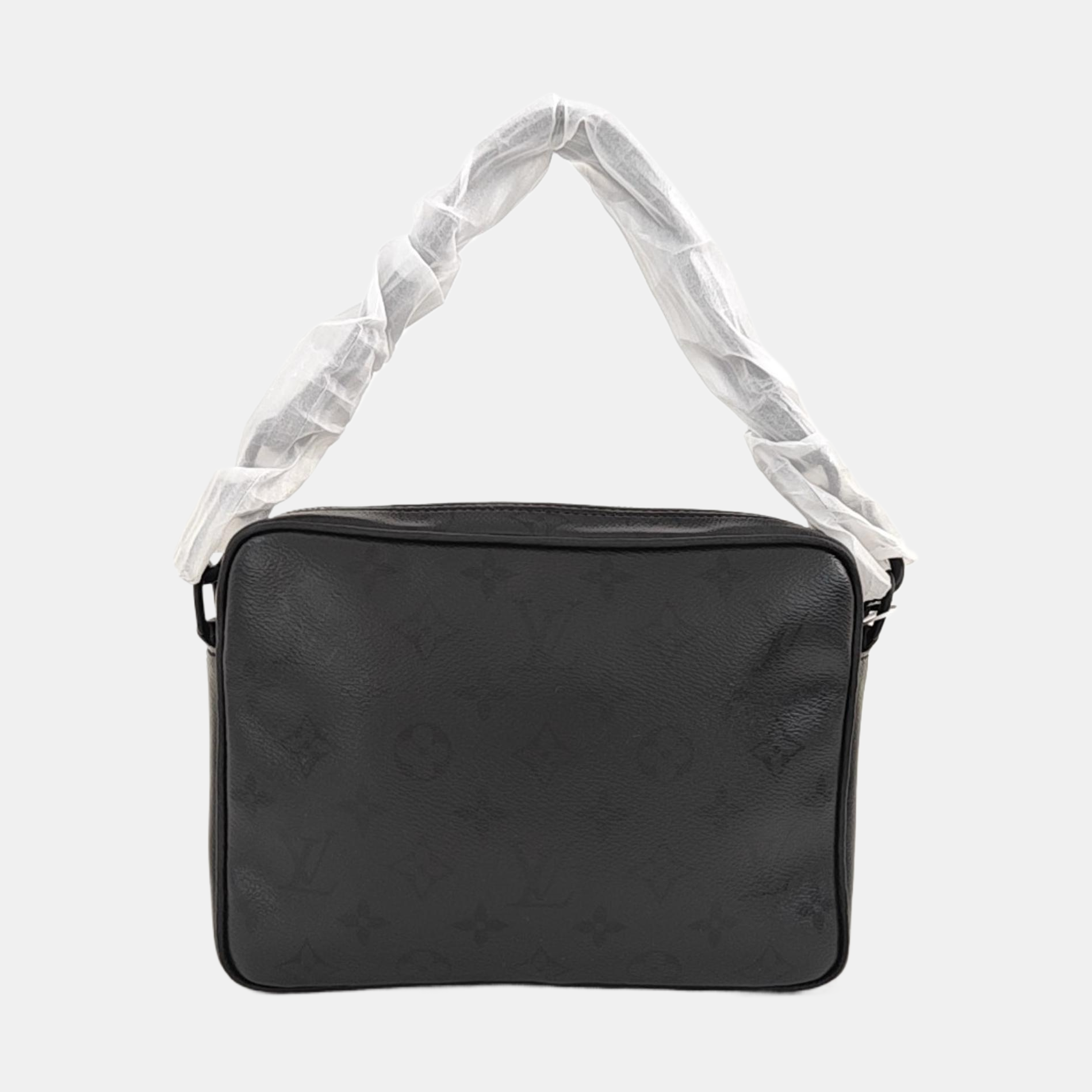 NIL Monogram Coated Canvas Black
