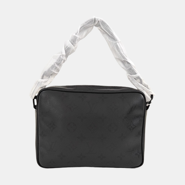 NIL Monogram Coated Canvas Black