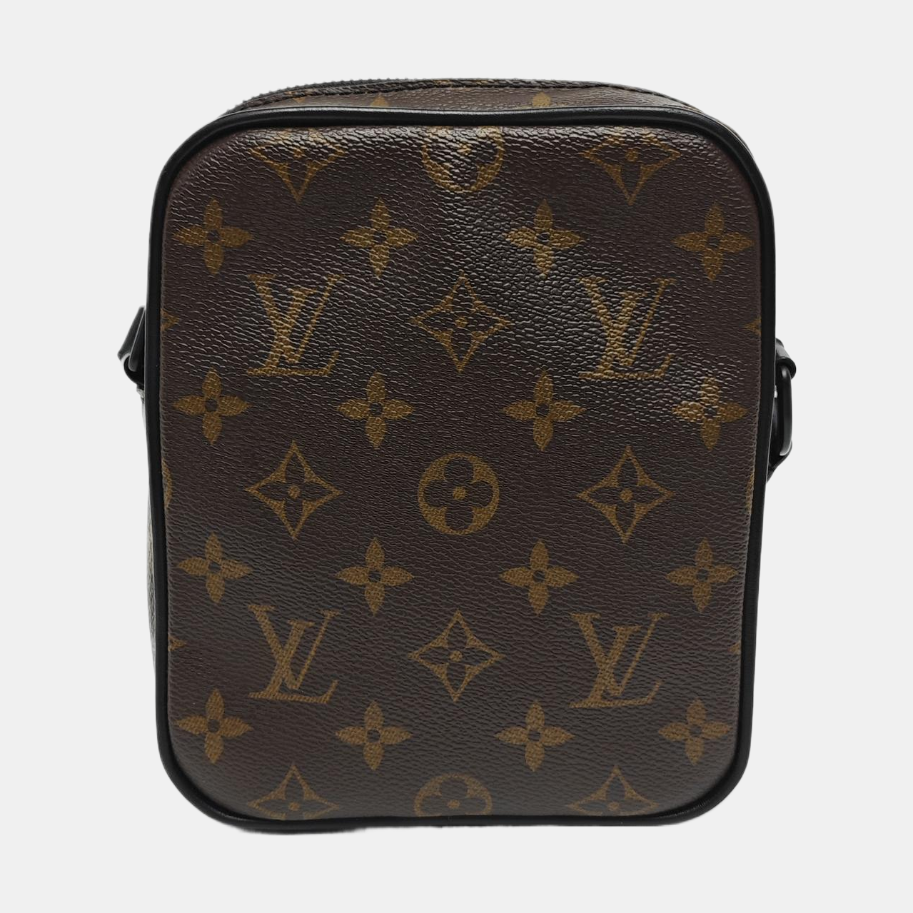 CHRISTOPHER Monogram Coated Canvas Brown