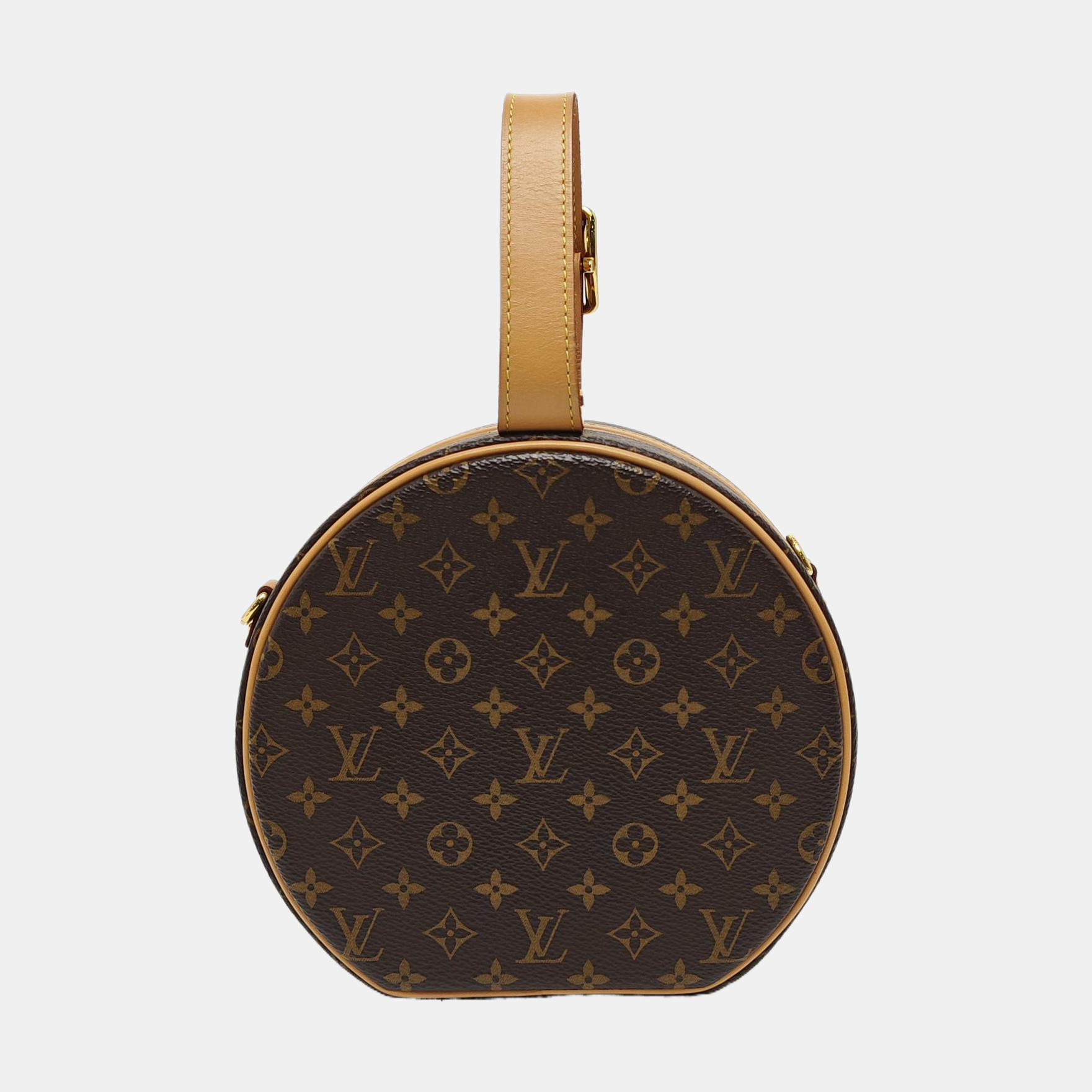 BOITE CHAPEAU PM Monogram Coated Canvas Brown
