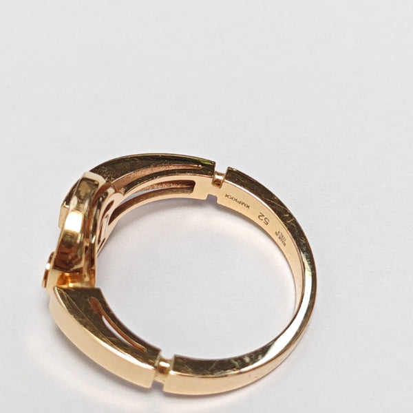 BVLGARI BVLGARI 18k Rose Gold Ring EU 52