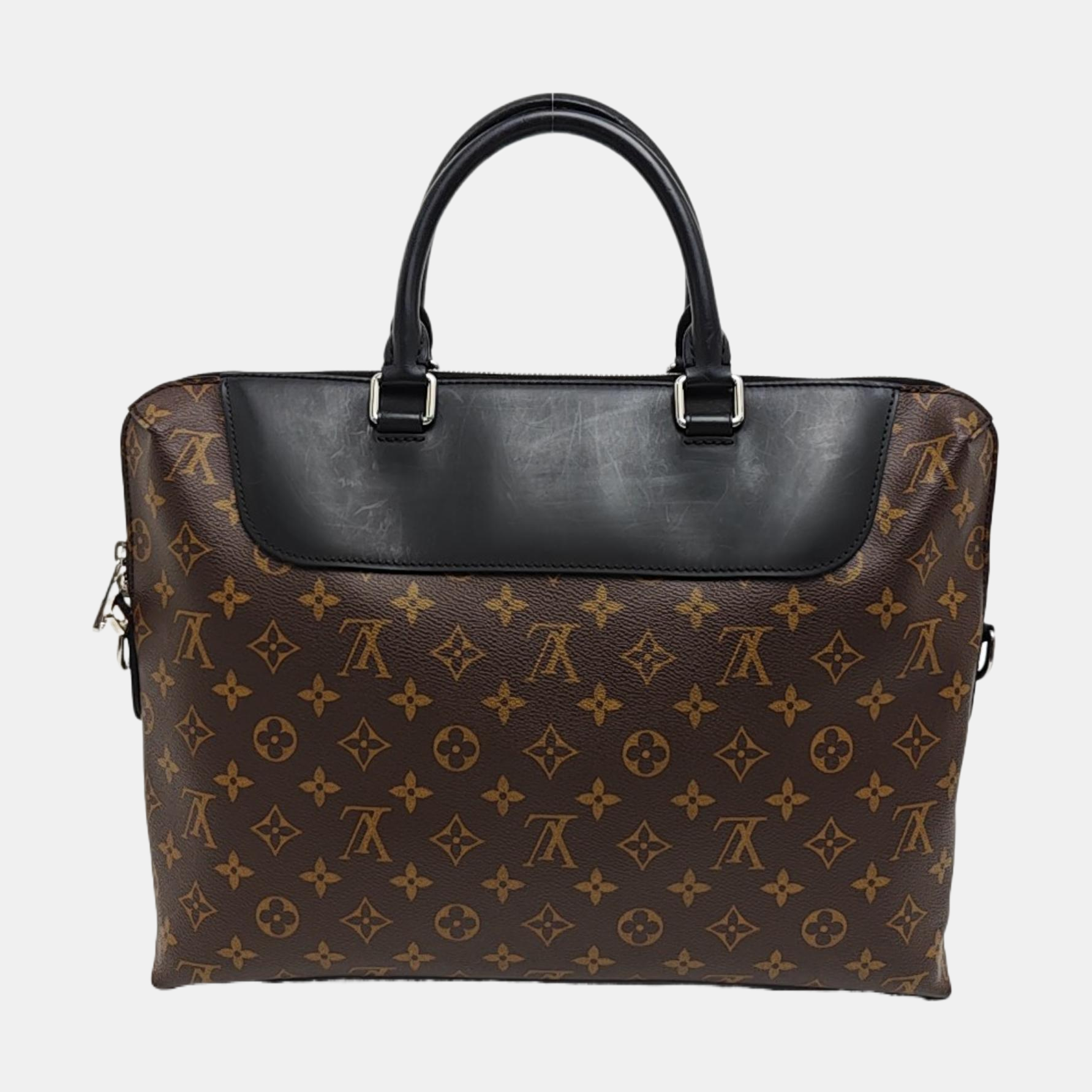 PORTE-DOCUMENTS Monogram Coated Canvas Brown