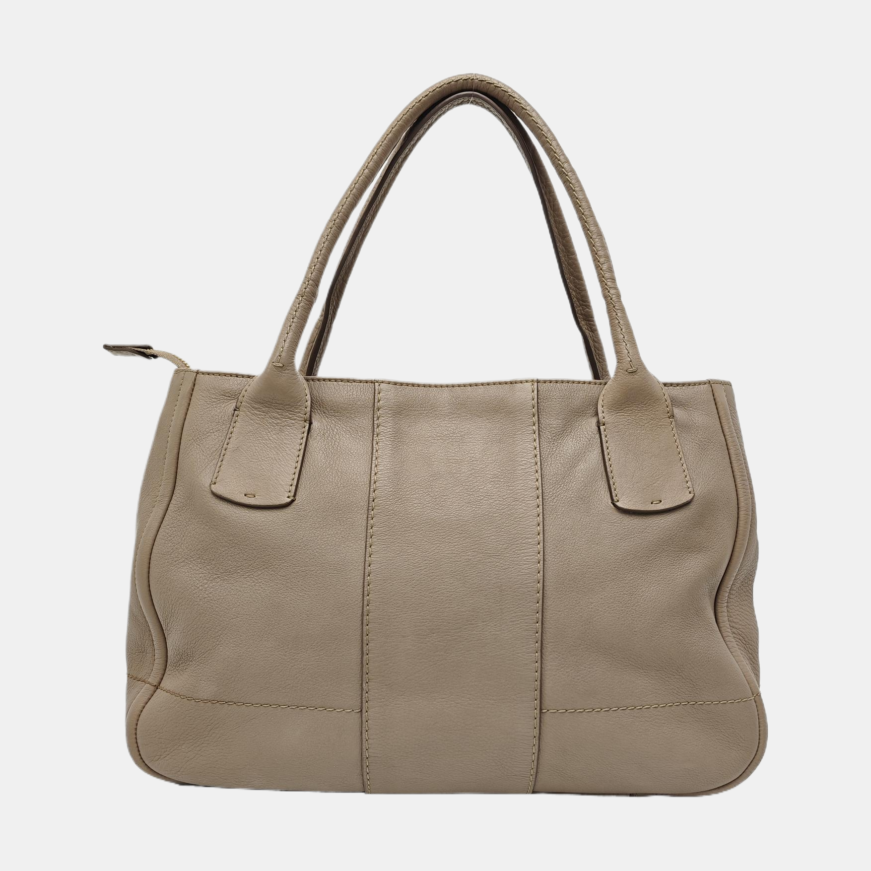 Gancini Calfskin Gray