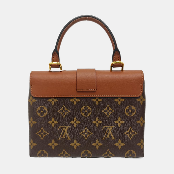 LOCKY BB Monogram Coated Canvas Brown