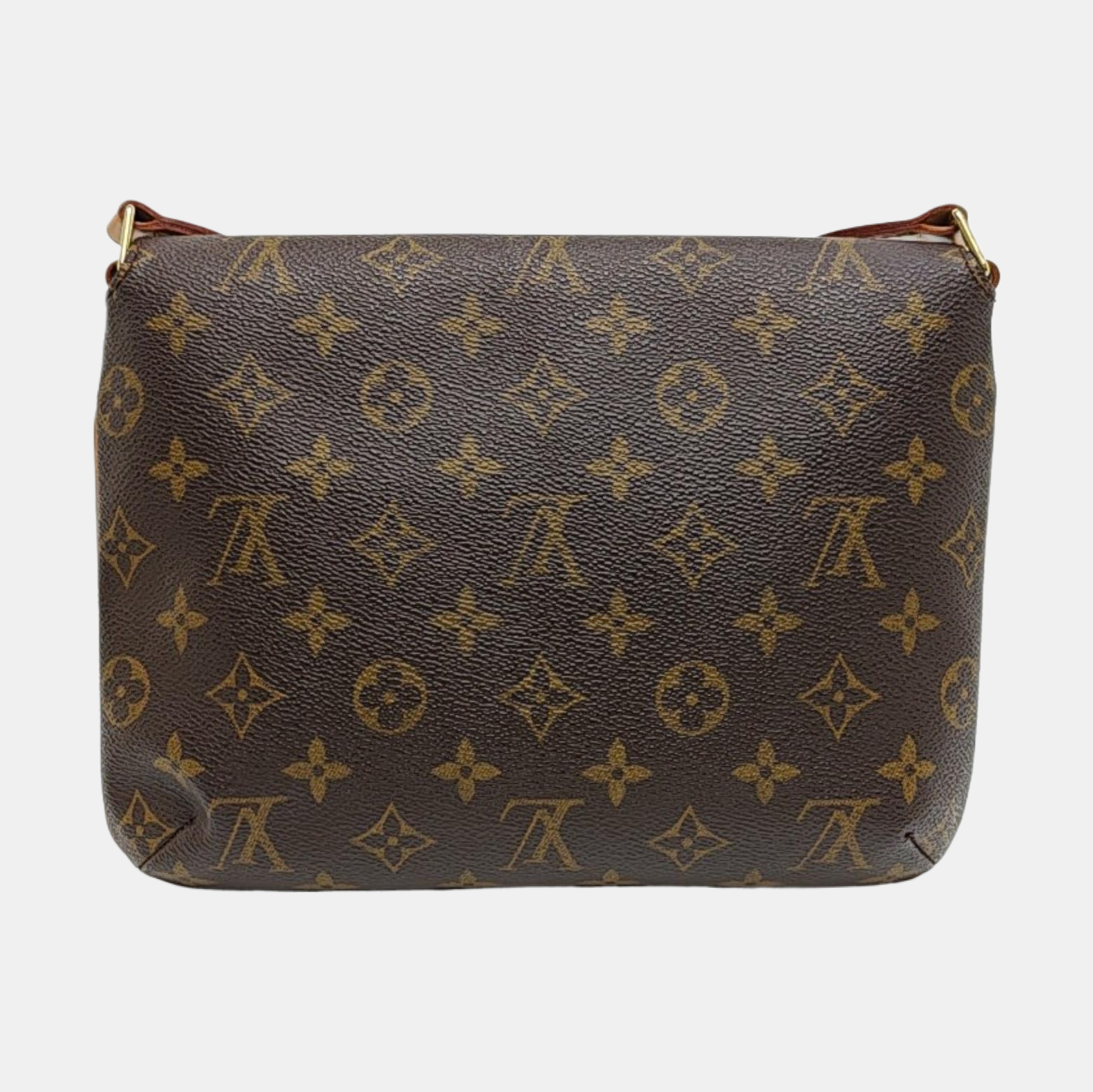 MUSETTE TANGO Monogram Coated Canvas Brown