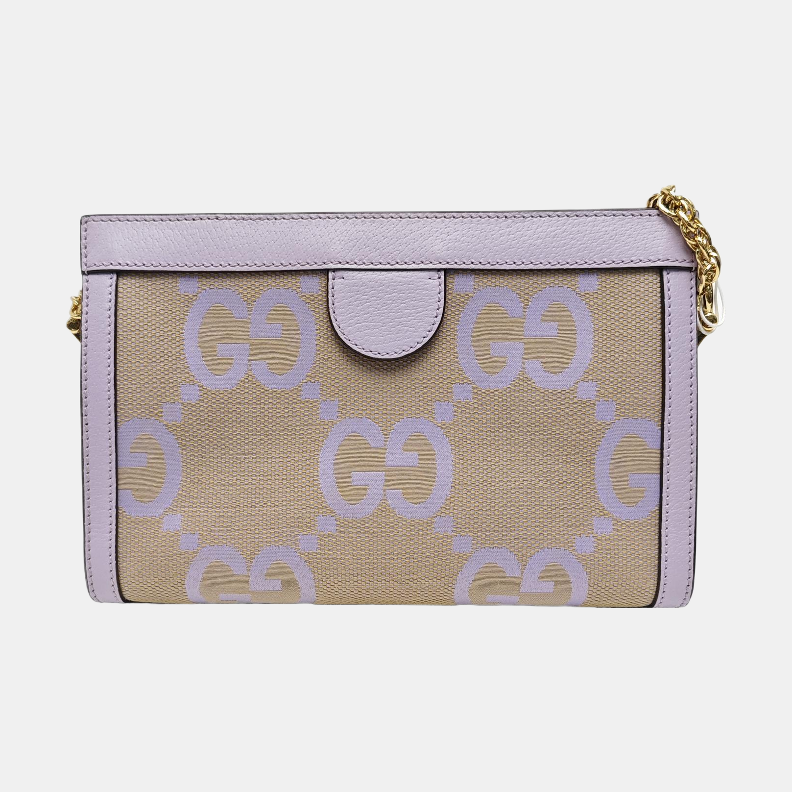 Ophidia Small Monogram Canvas Beige