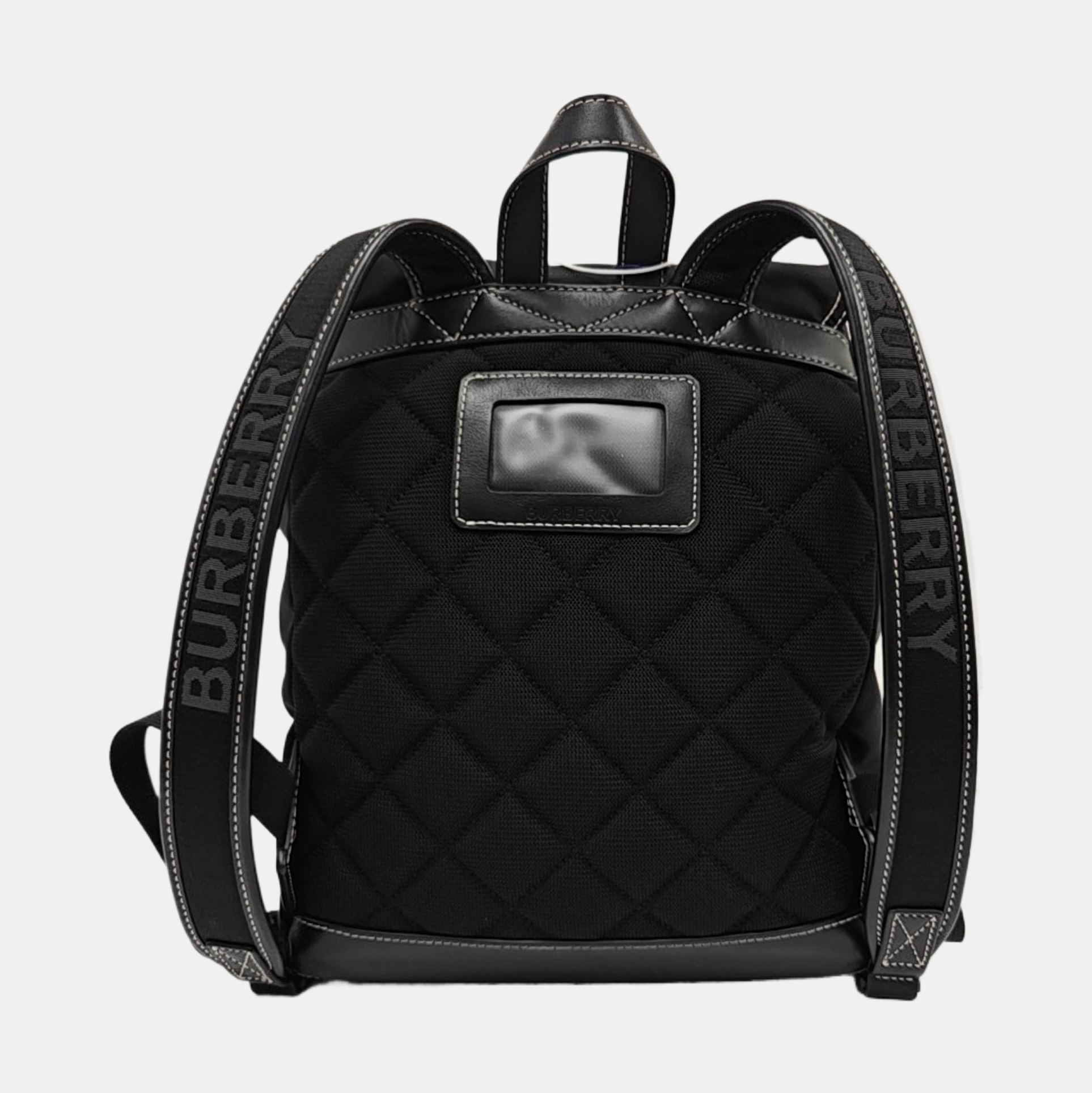 Nylon Backpack Black