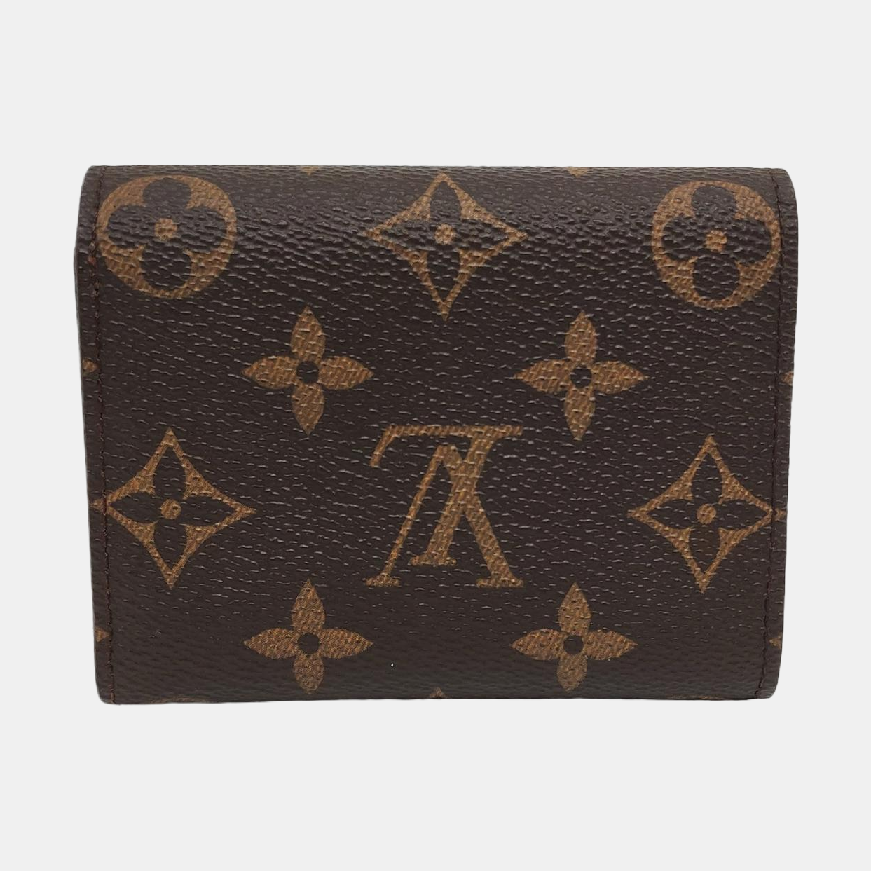 ROSALIE Monogram Coated Canvas Brown Wallet