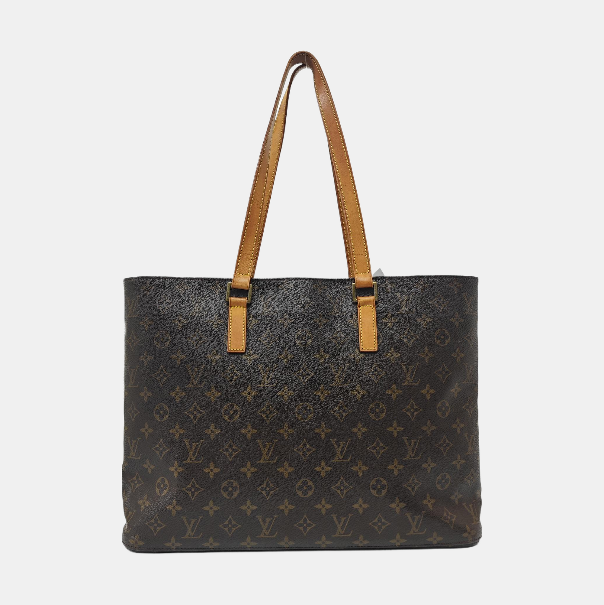 VINTAGE VAVIN GM Monogram Coated Canvas Brown