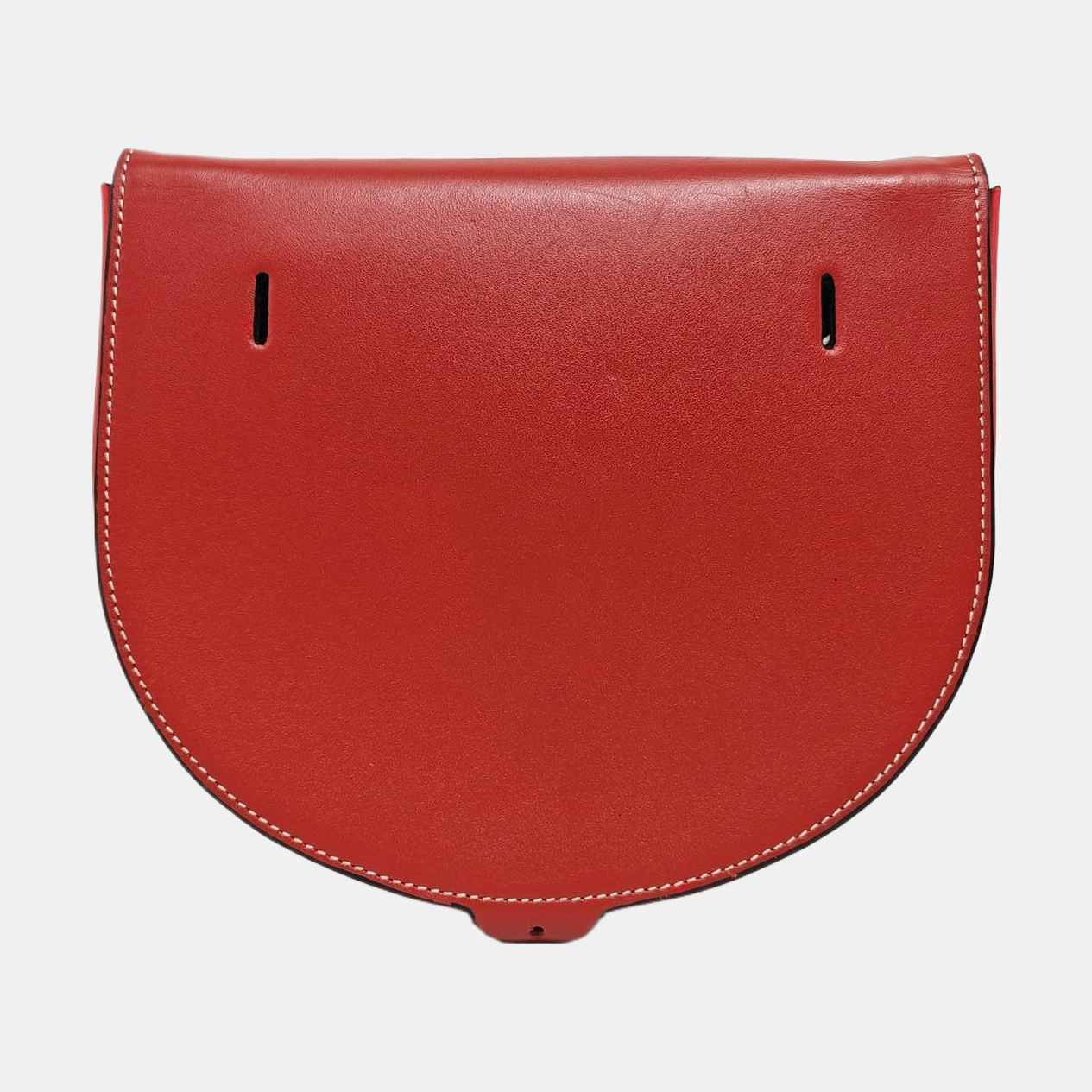 Heel Calfskin Red