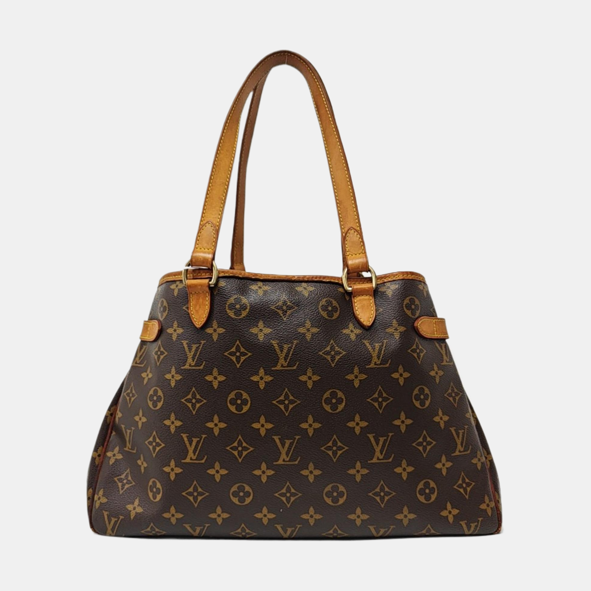 BATIGNOLLES GM Monogram Coated Canvas Brown