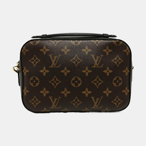 SAINTONGE Monogram Coated Canvas Brown
