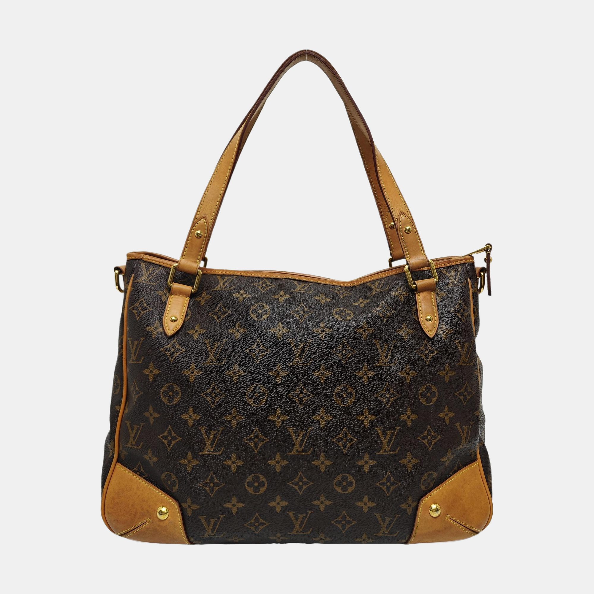 RETIRO GM Monogram Coated Canvas Brown