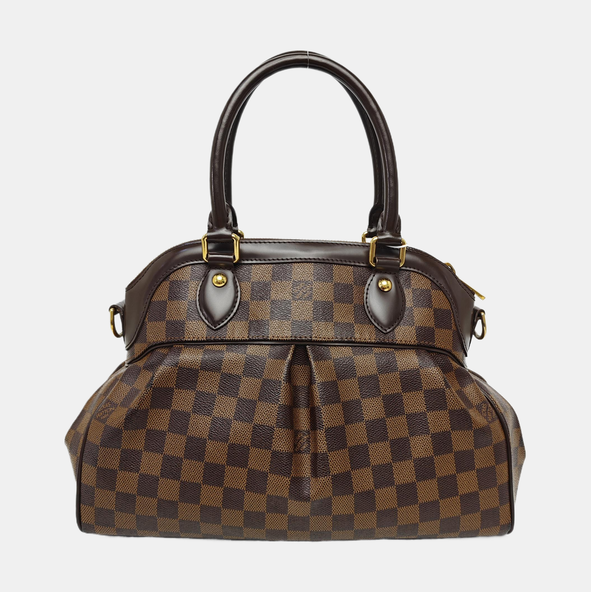 TREVI PM Damier Ebene Coated Canvas Brown