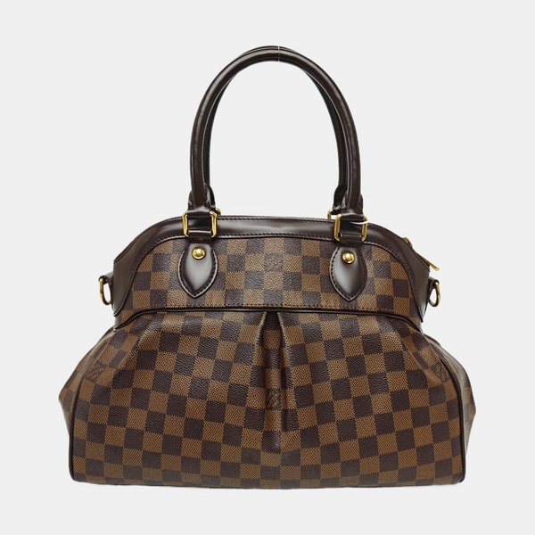 TREVI PM Damier Ebene Coated Canvas Brown