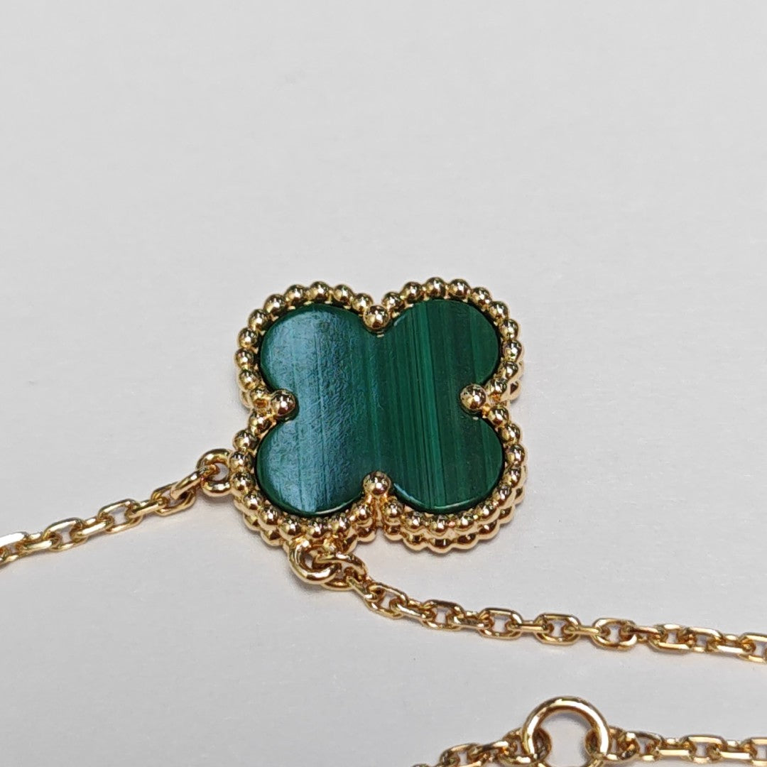 Vintage Alhambra 18k Gold Necklace