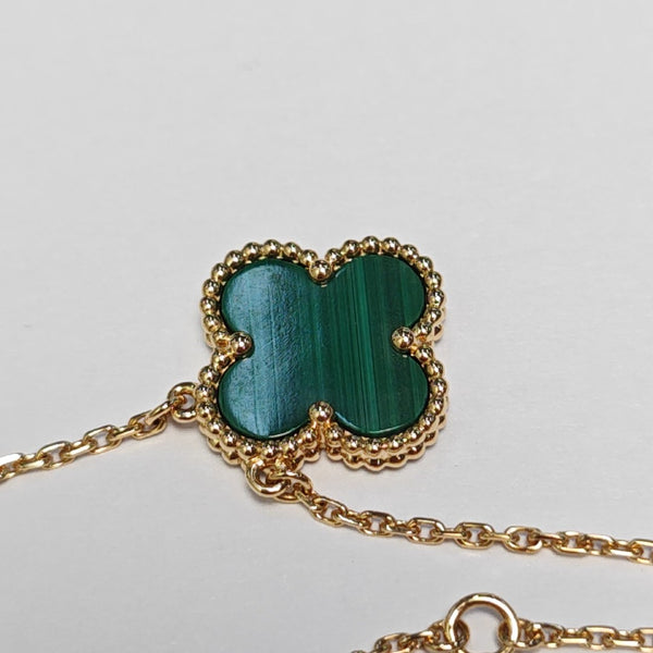 Vintage Alhambra 18k Gold Necklace