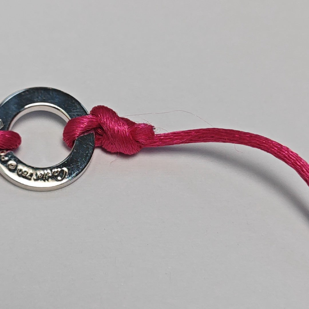 LOVE Fabric Pink Bracelet