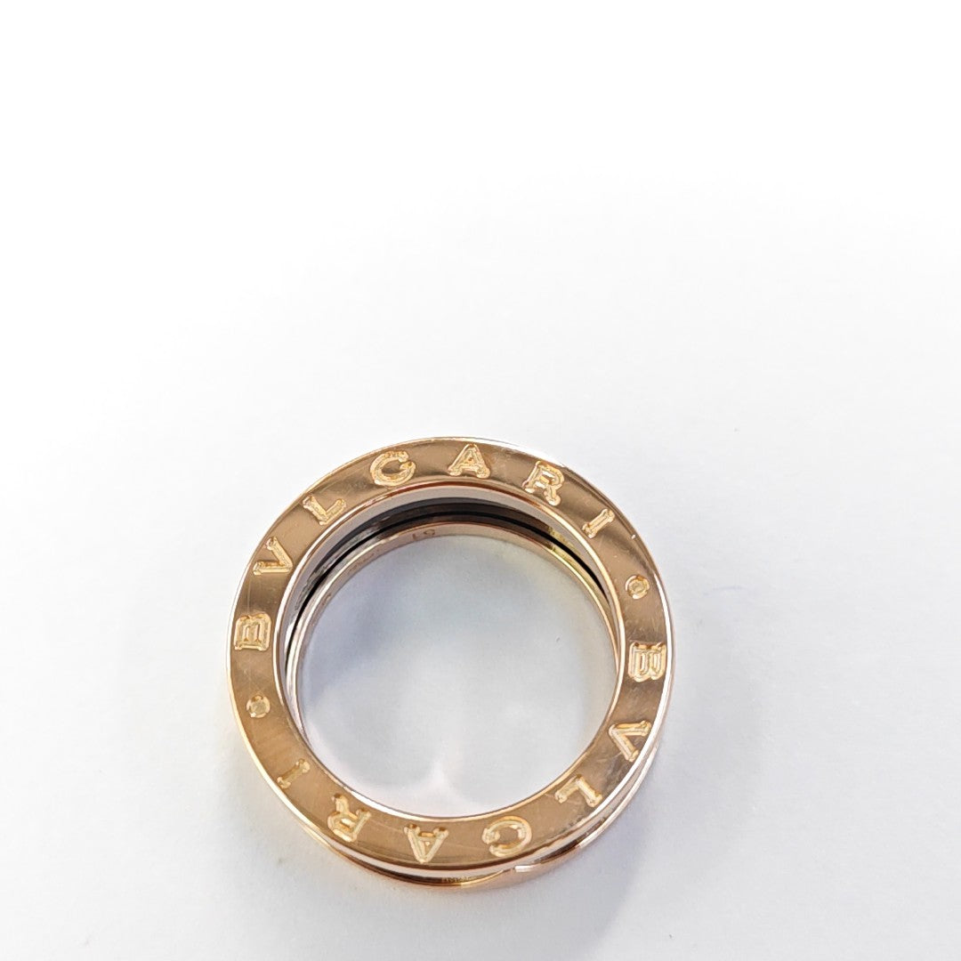 B.ZERO1 18k Rose Gold Ring EU 51