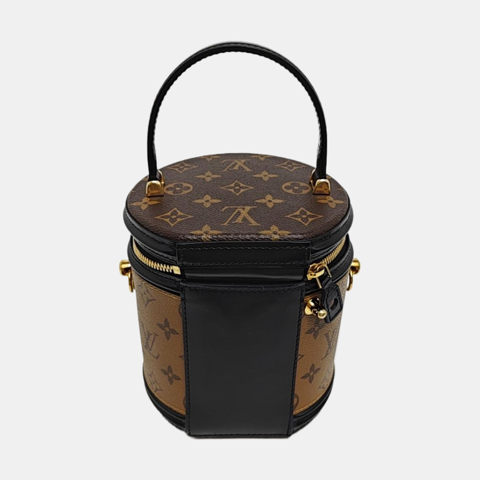 CANNES PM Monogram Coated Canvas Brown