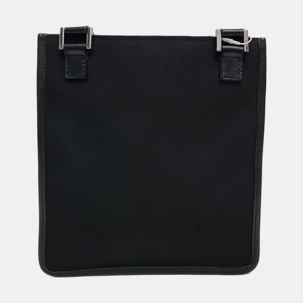 Fabric Shoulder Bag Black