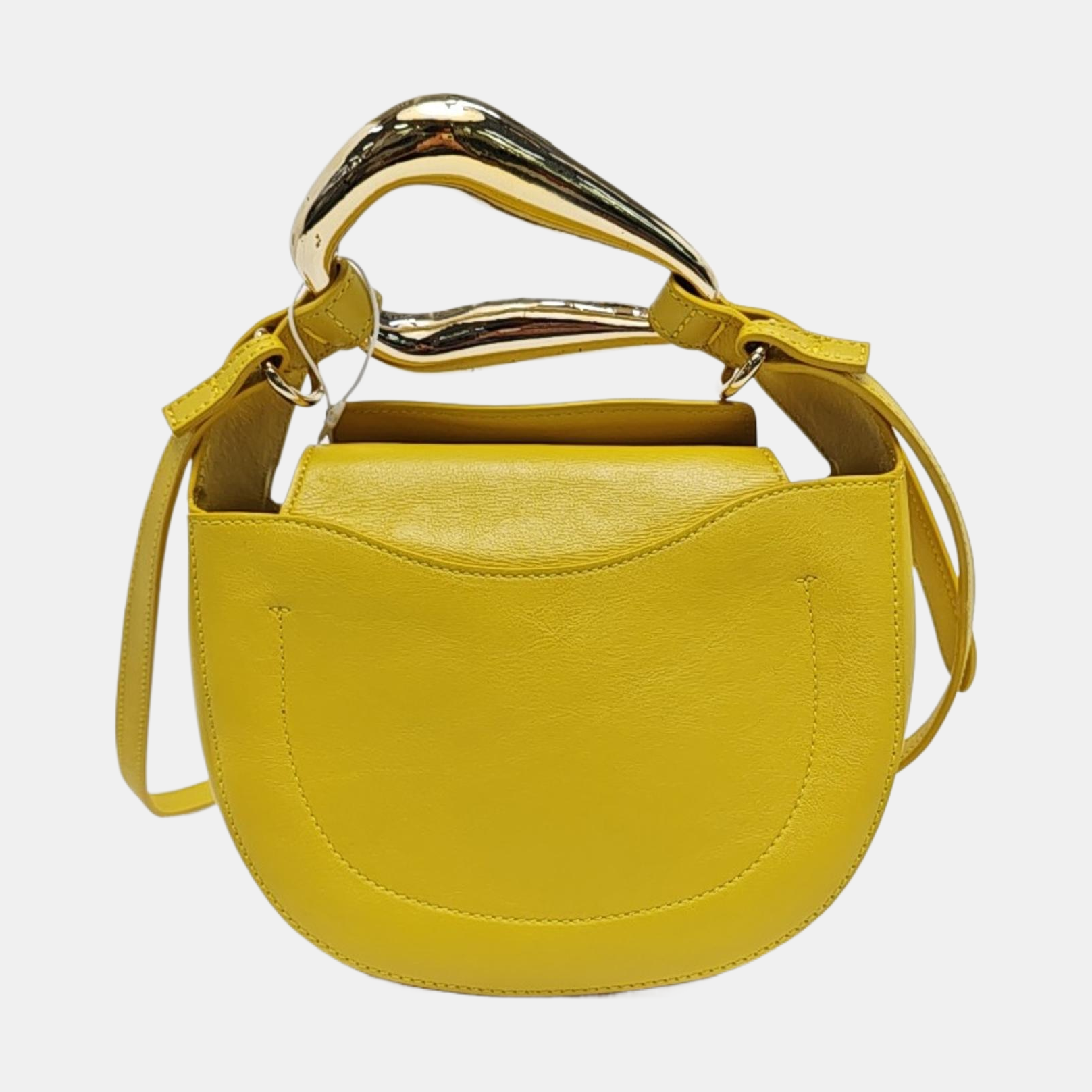 Kiss Small Calfskin Yellow