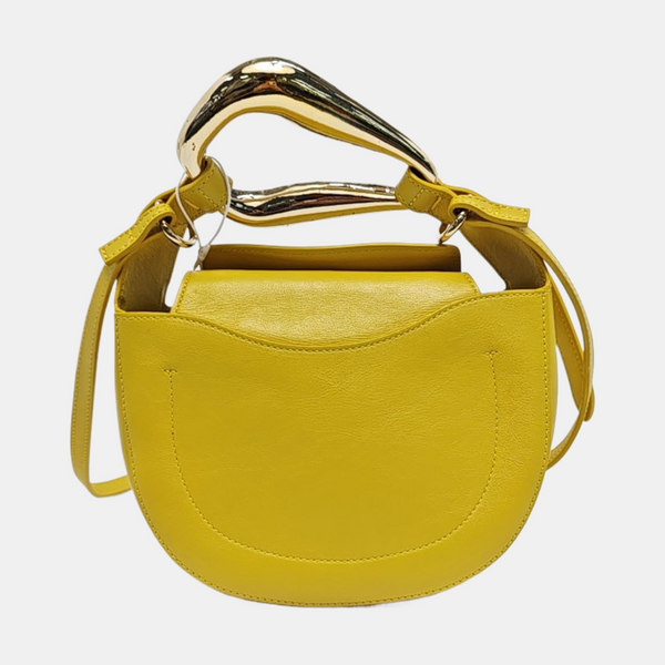 Kiss Small Calfskin Yellow