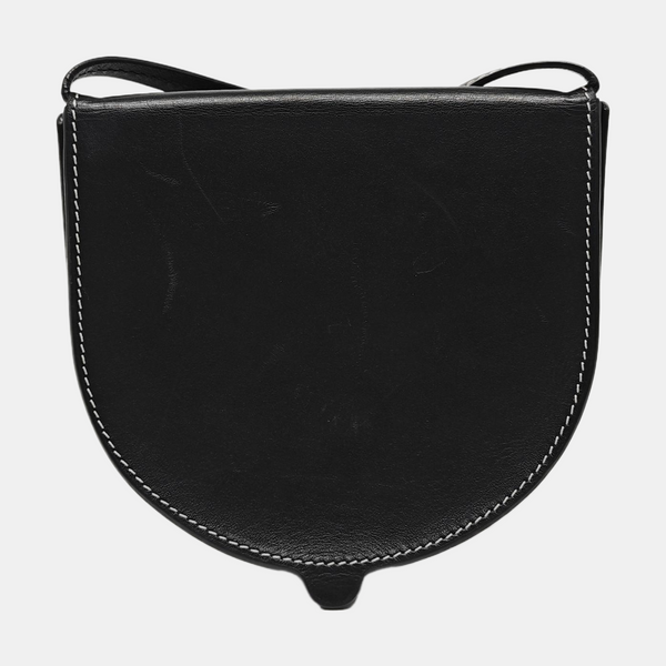 Heel Small Calfskin Black