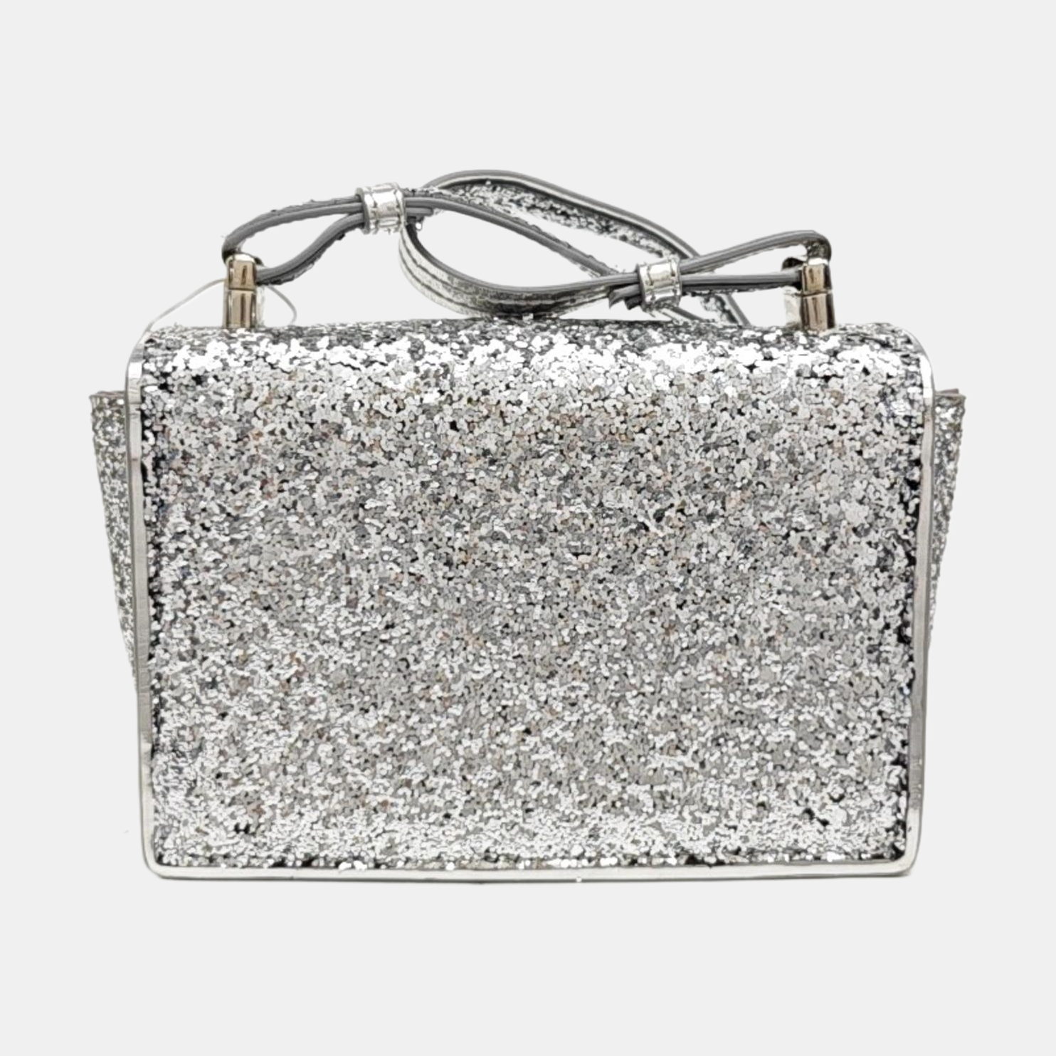 Special Material Shoulder Bag Silver