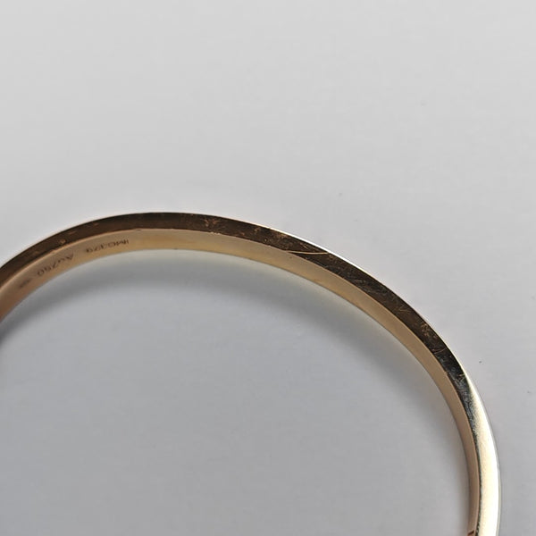 LOVE 18k Rose Gold Bangle