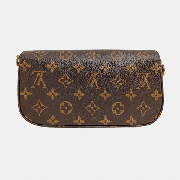 IVY Monogram Coated Canvas Brown