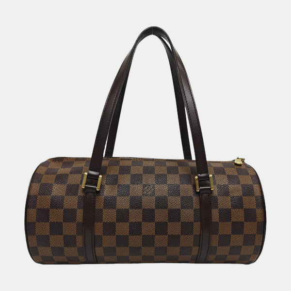 PAPILLON 30 Damier Ebene Coated Canvas Brown