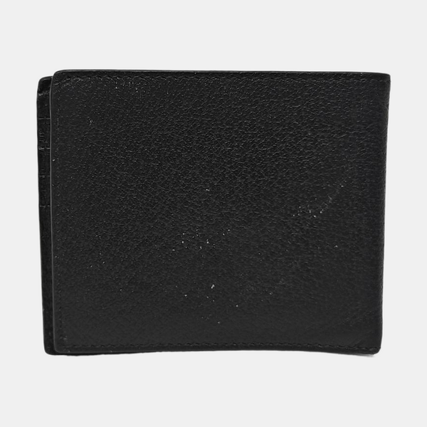 Animalier Calfskin Black Wallet