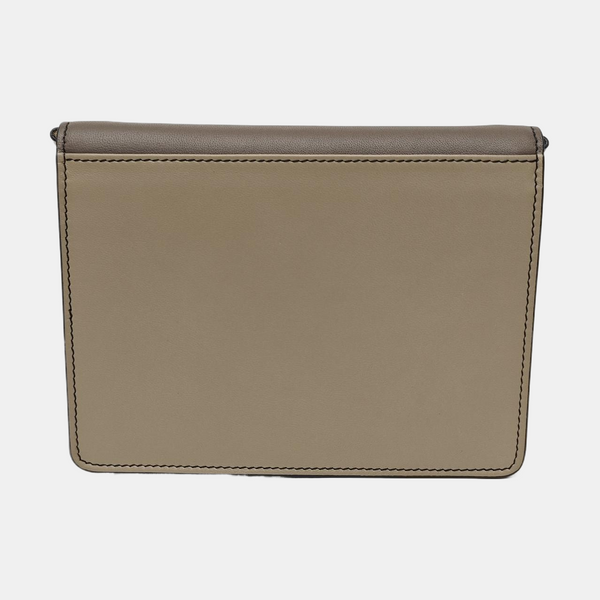 Chain Wallet Lambskin Gray