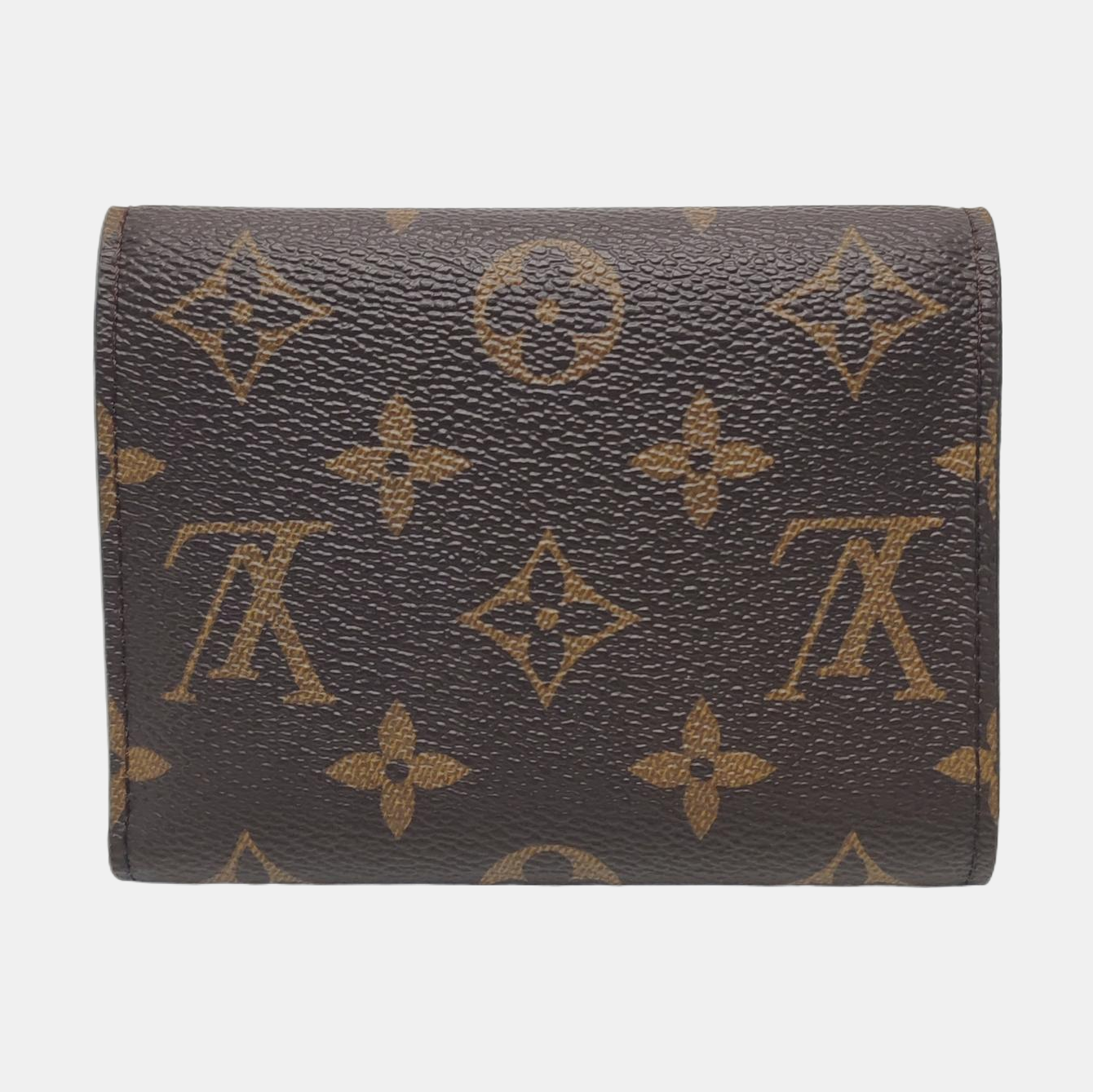 VICTORINE Monogram Coated Canvas Brown Wallet