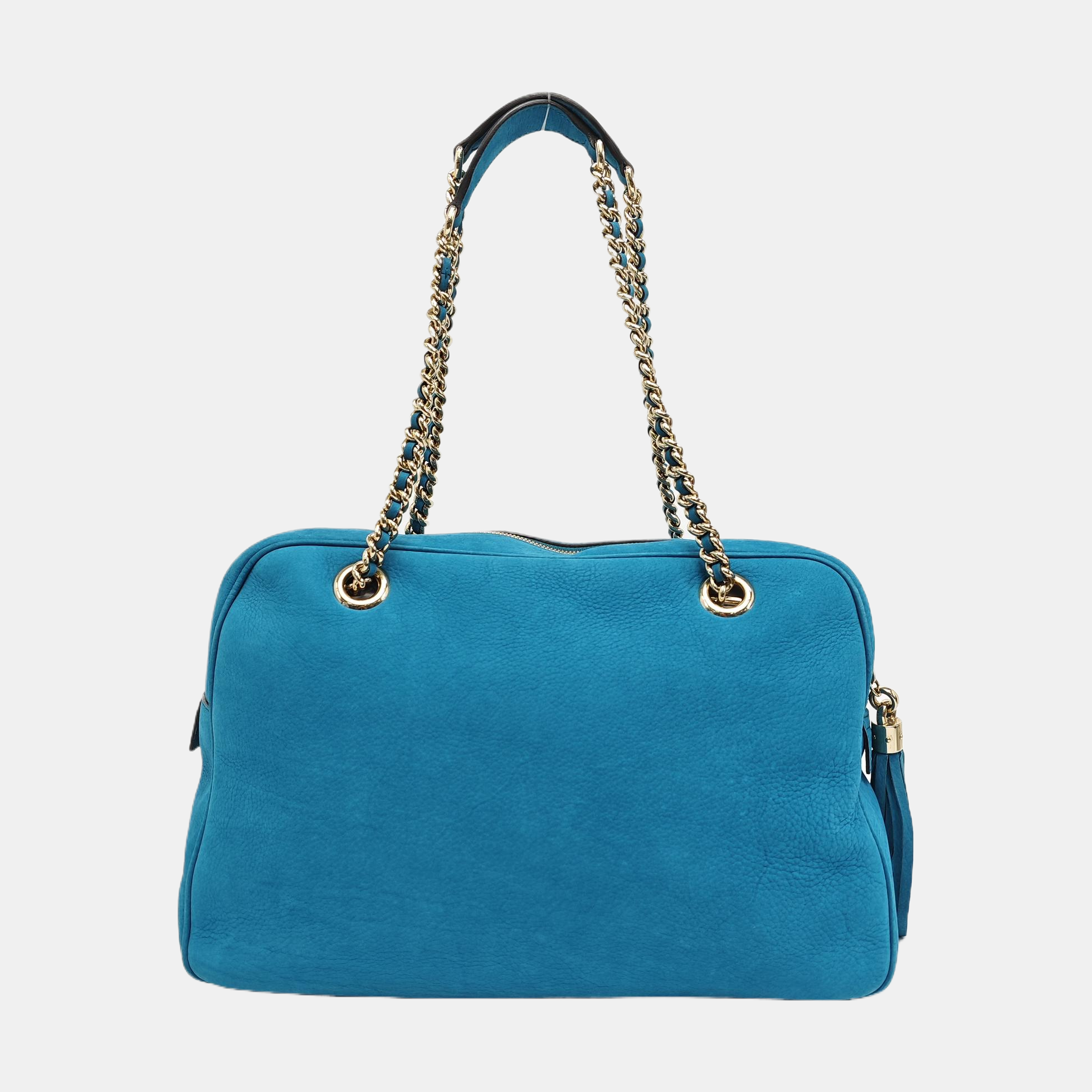 Soho Quilted Calfskin Blue