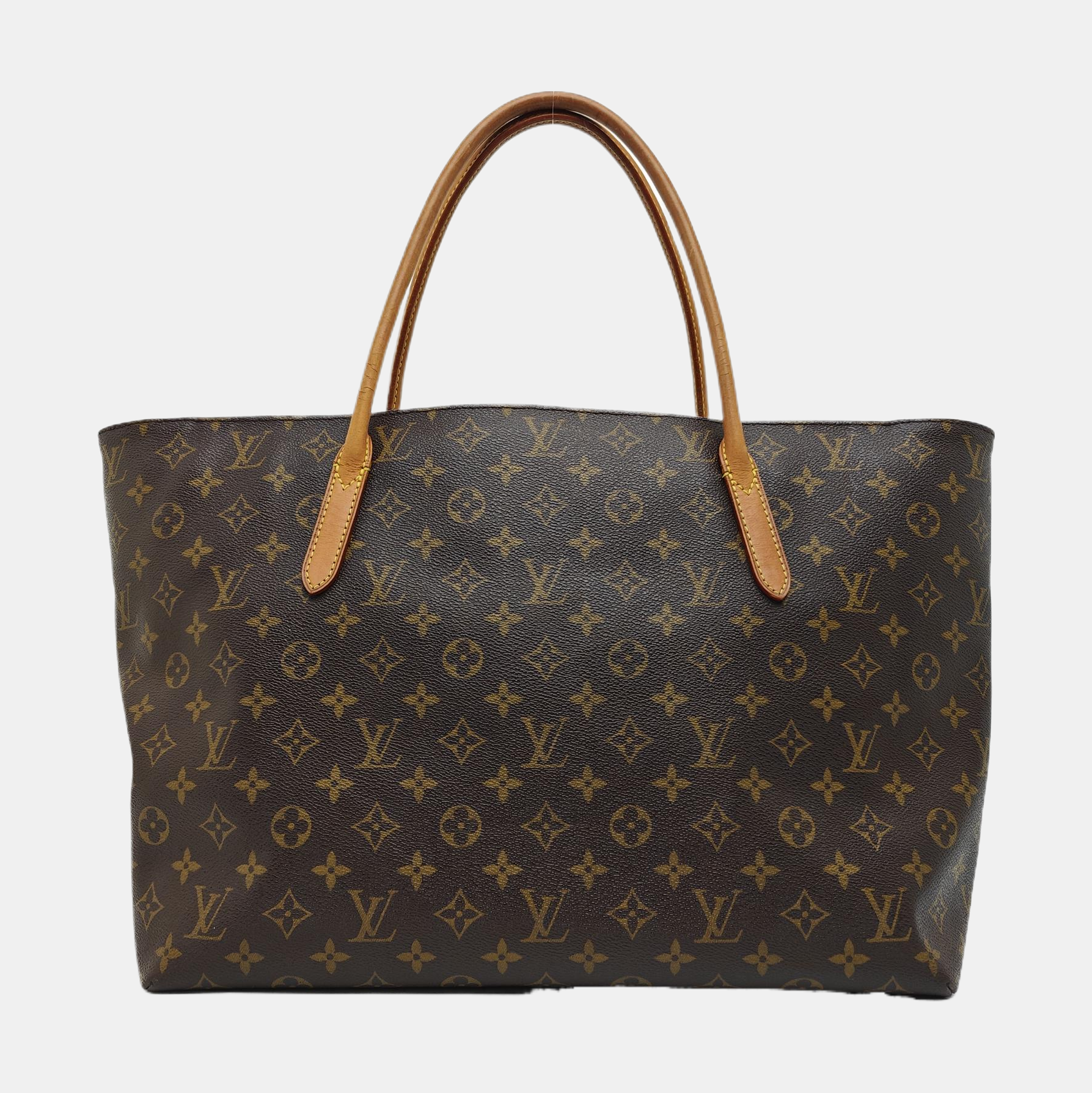 RASPAIL GM Monogram Coated Canvas Brown