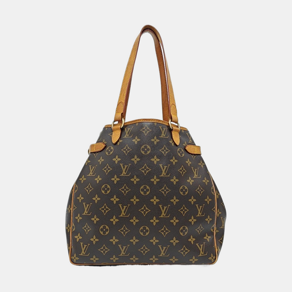 BATIGNOLLES MM Monogram Coated Canvas Brown