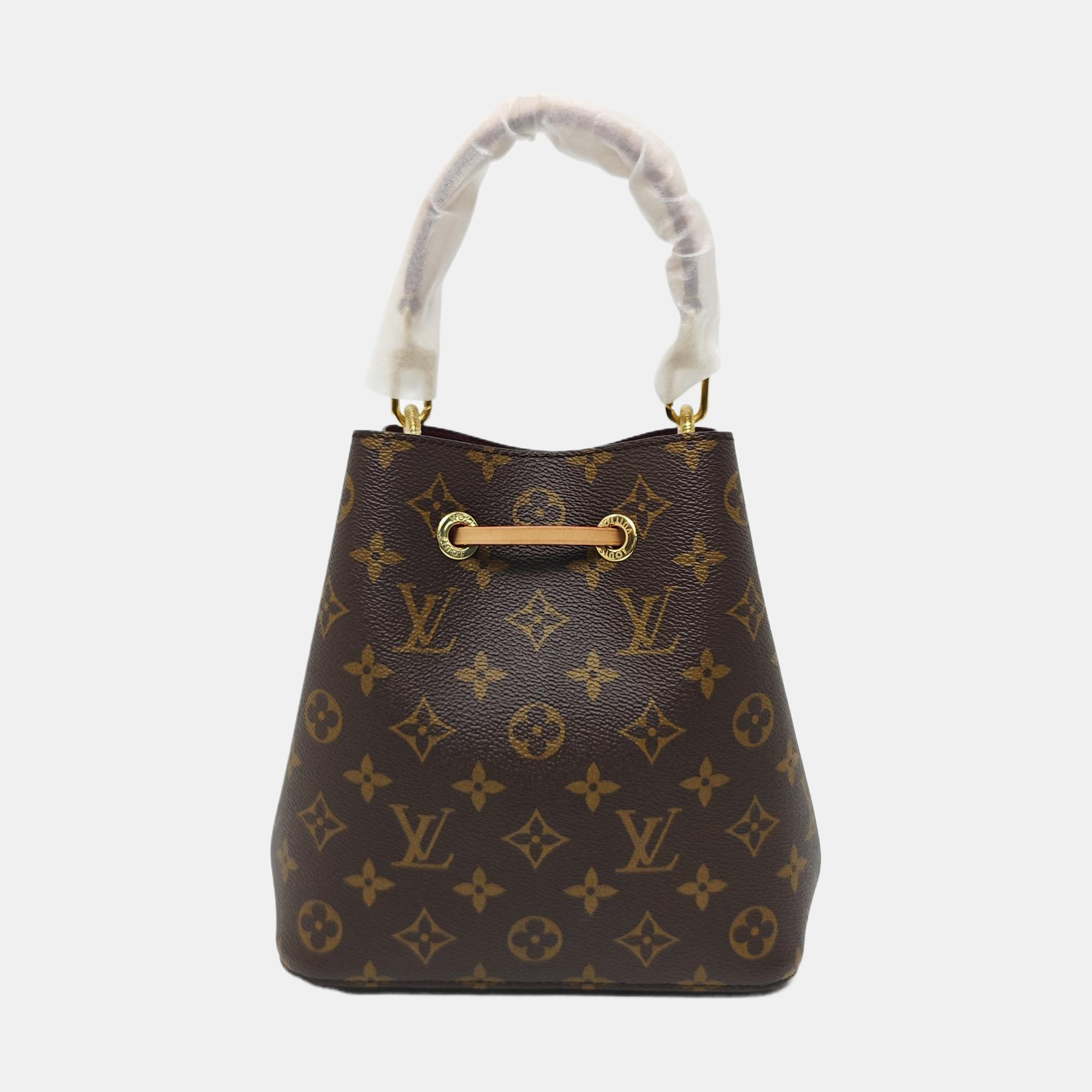 NÉONOÉ BB Monogram Coated Canvas Brown