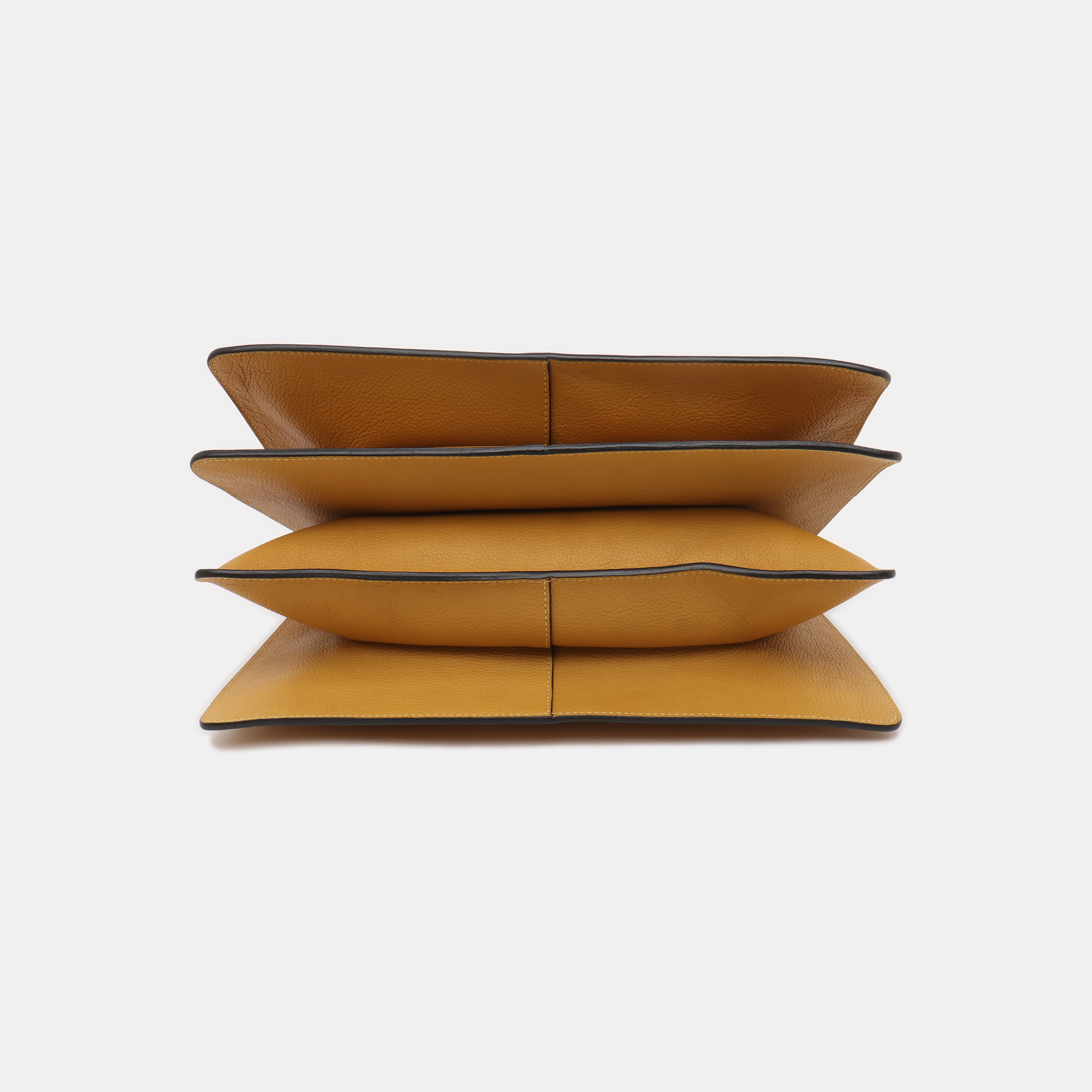 Faye Medium Calfskin Yellow
