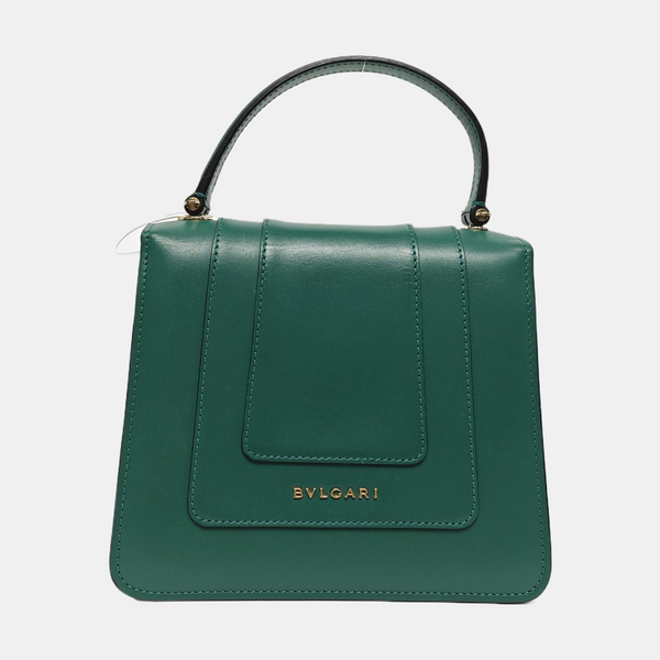 SERPENTI FOREVER Small Calfskin Green