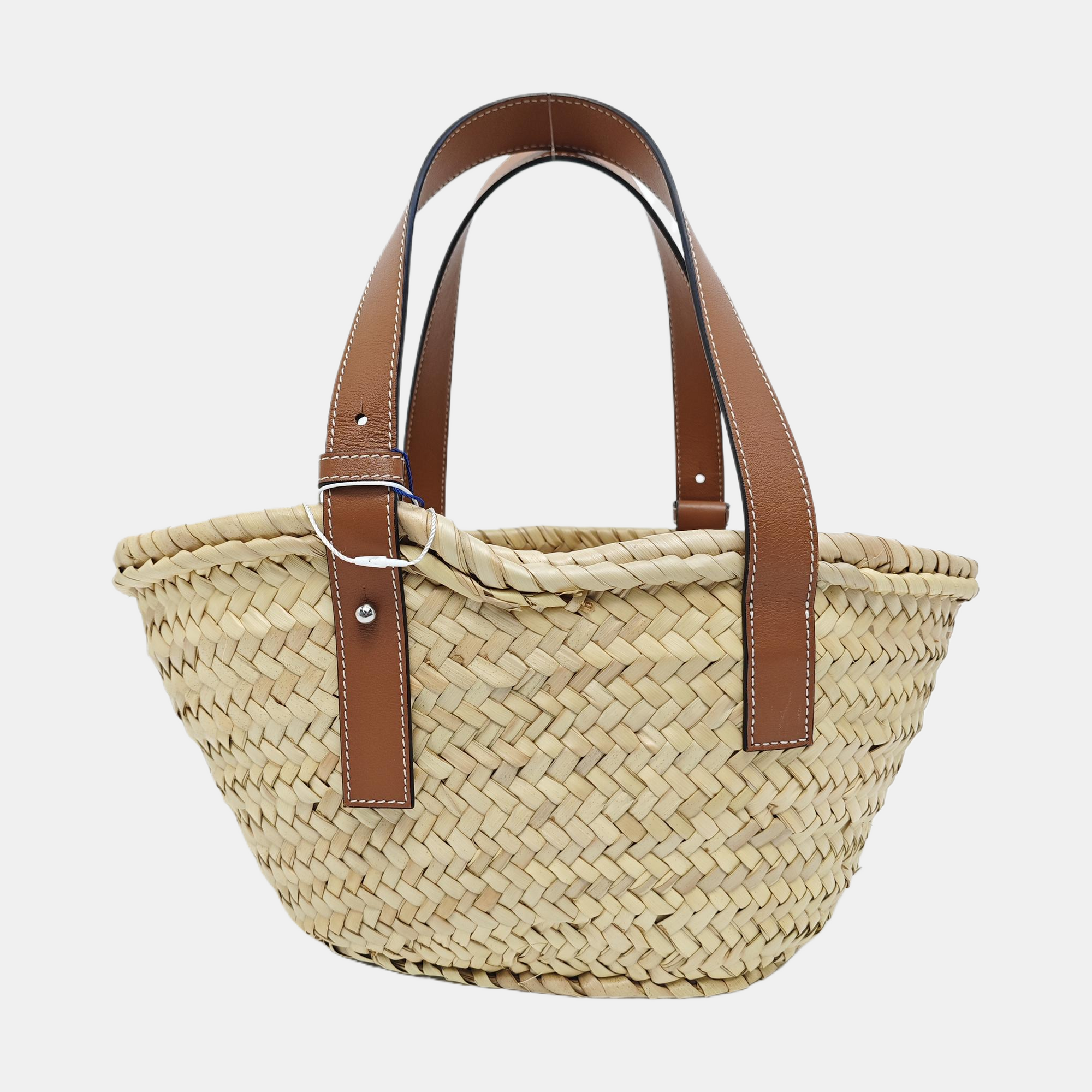 Basket Small Straw Beige